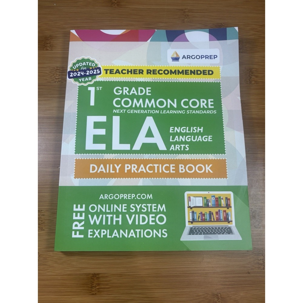 1St Grade Common Core ELA (English Language Arts): Daily Practice Workbook